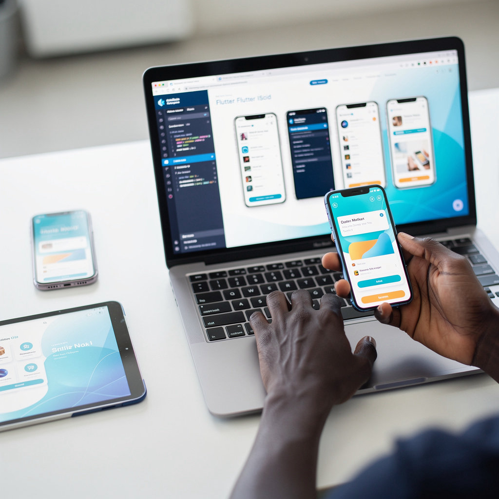 Africa-Lab Tech Dart Flutter mobile app development - iOS Android cross-platform apps